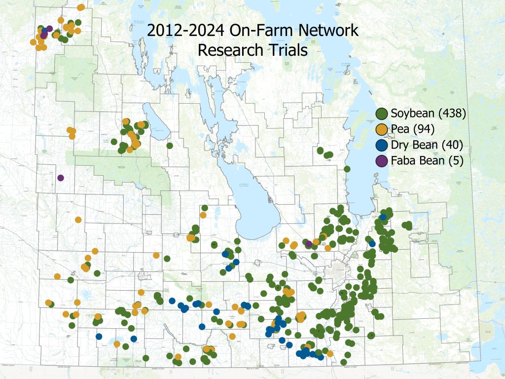 2012-2024 Trials by Crop Type